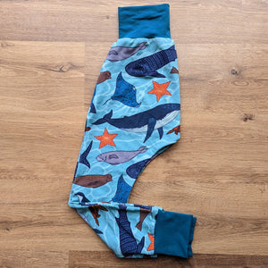 SIZE 6 Inklings sea creatures harem pants