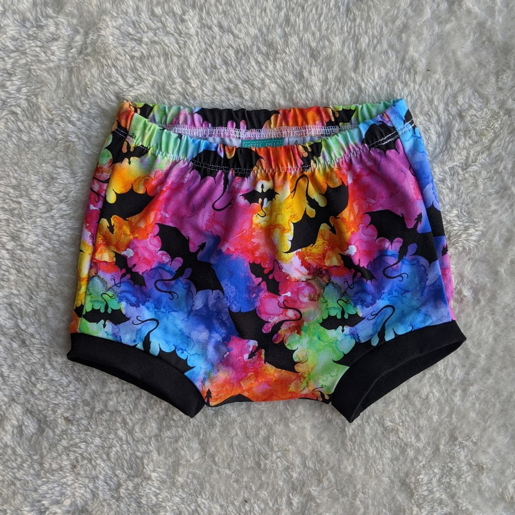 Size 4 Rainbow dragons bummies