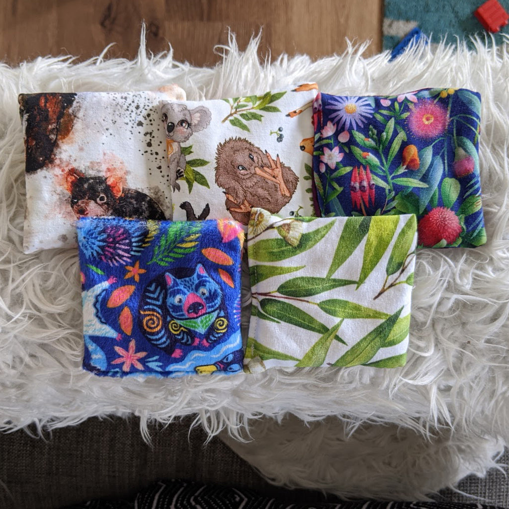 Set of 5 mini rice bags - Set 13