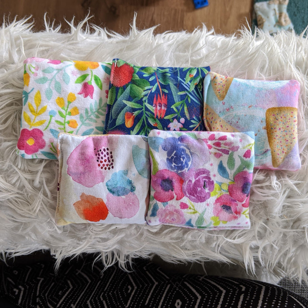 Set of 5 mini rice bags - Set 16