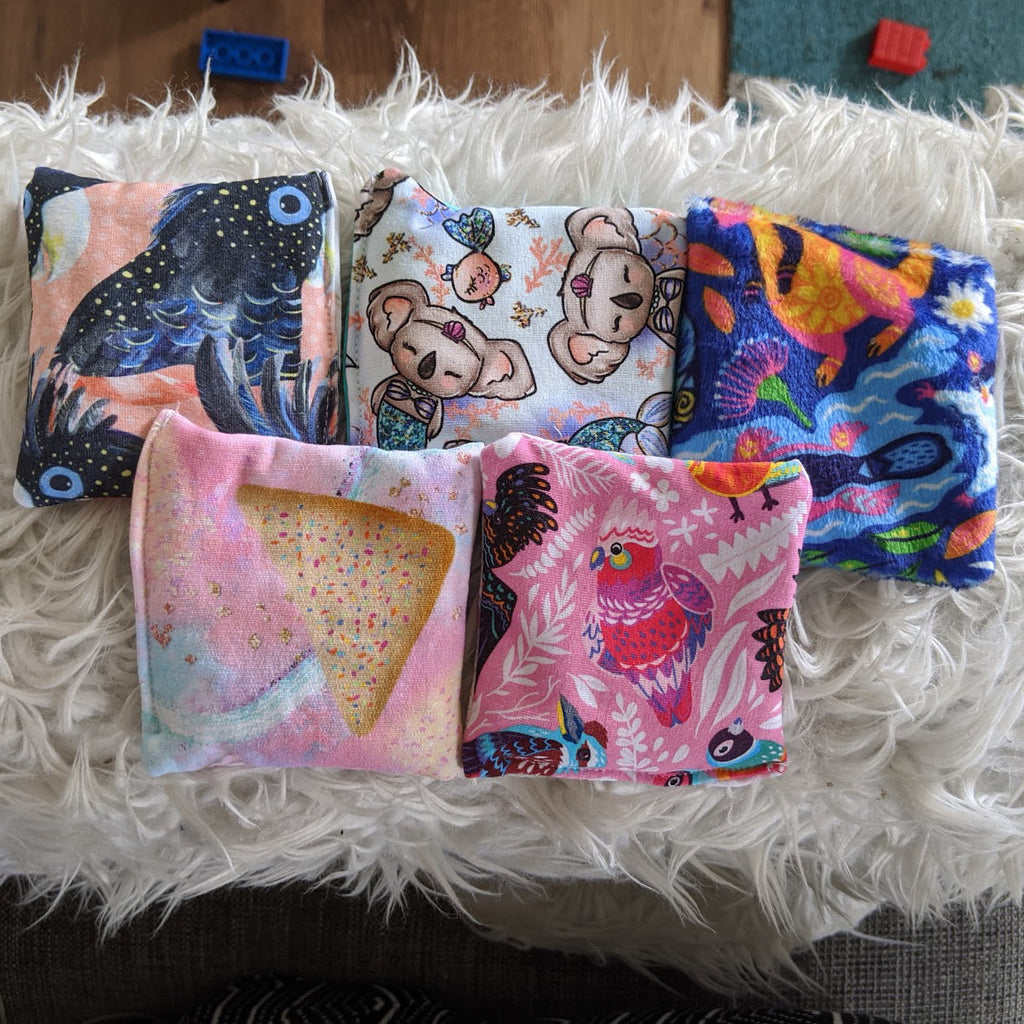 Set of 5 mini rice bags - Set 5