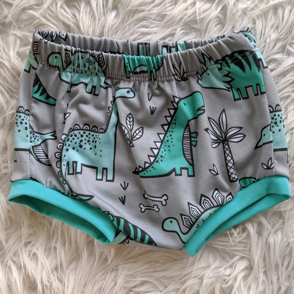 Size 000 mint dinos bummies