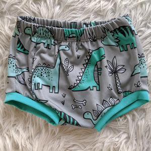 Size 000 mint dinos bummies