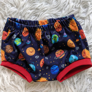 Size 00 happy planets bummies
