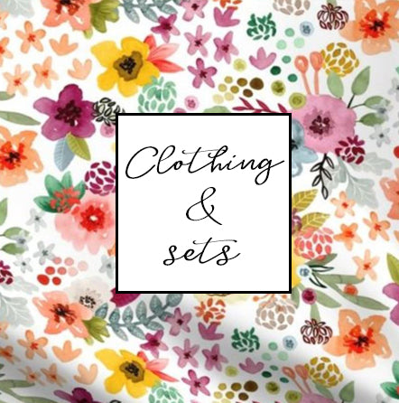 Spring floral clothing & matching sets