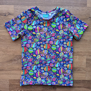 SIZE 6 Bilby Easter eggs tshirt