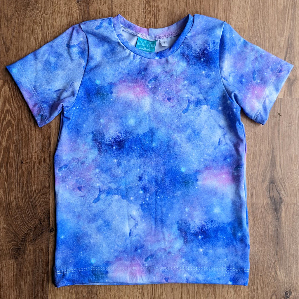 SIZE 5 Cosmic galaxy tshirt