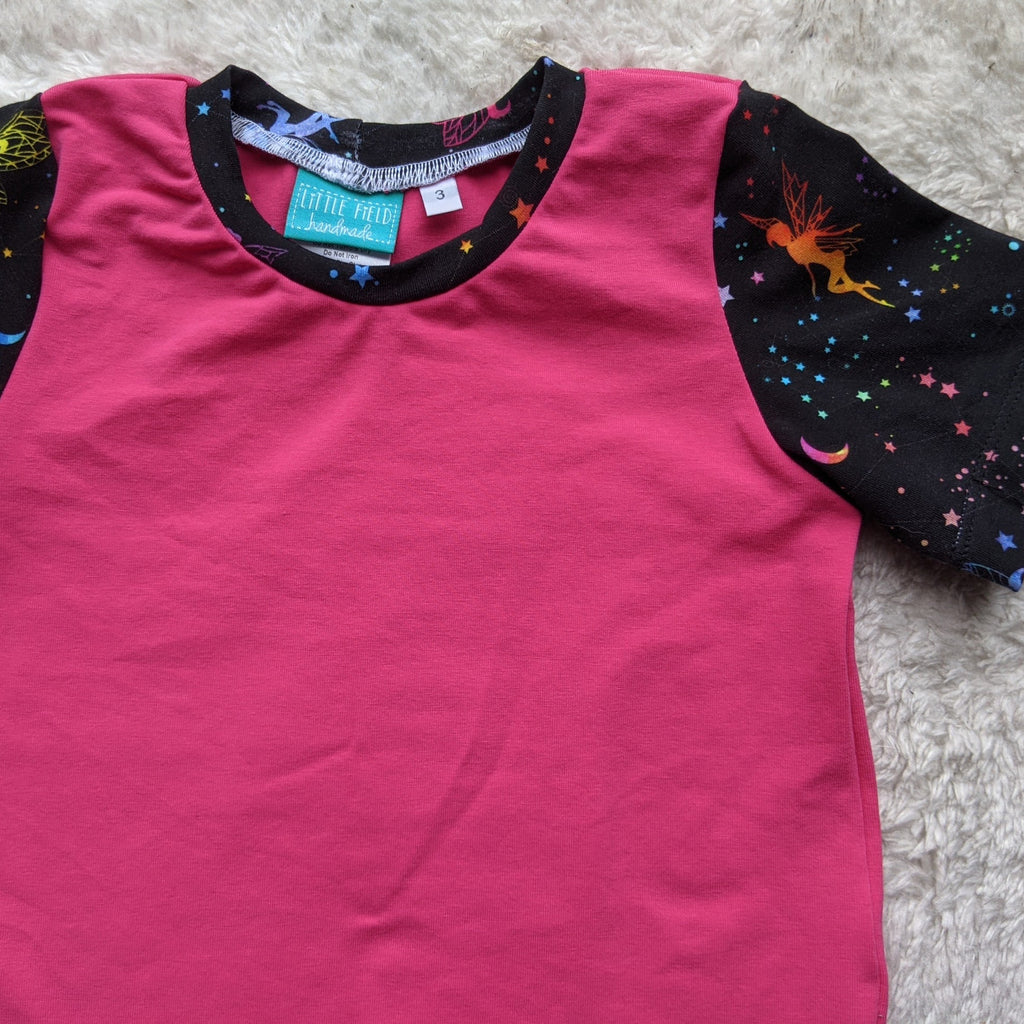 SIZE 3 Space fairies tshirt