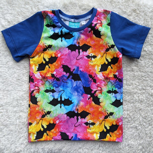 SIZE 3 Rainbow dragons tshirt