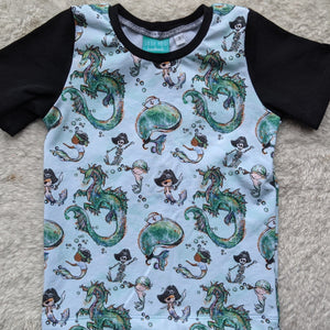 SIZE 3 Sea dragons tshirt