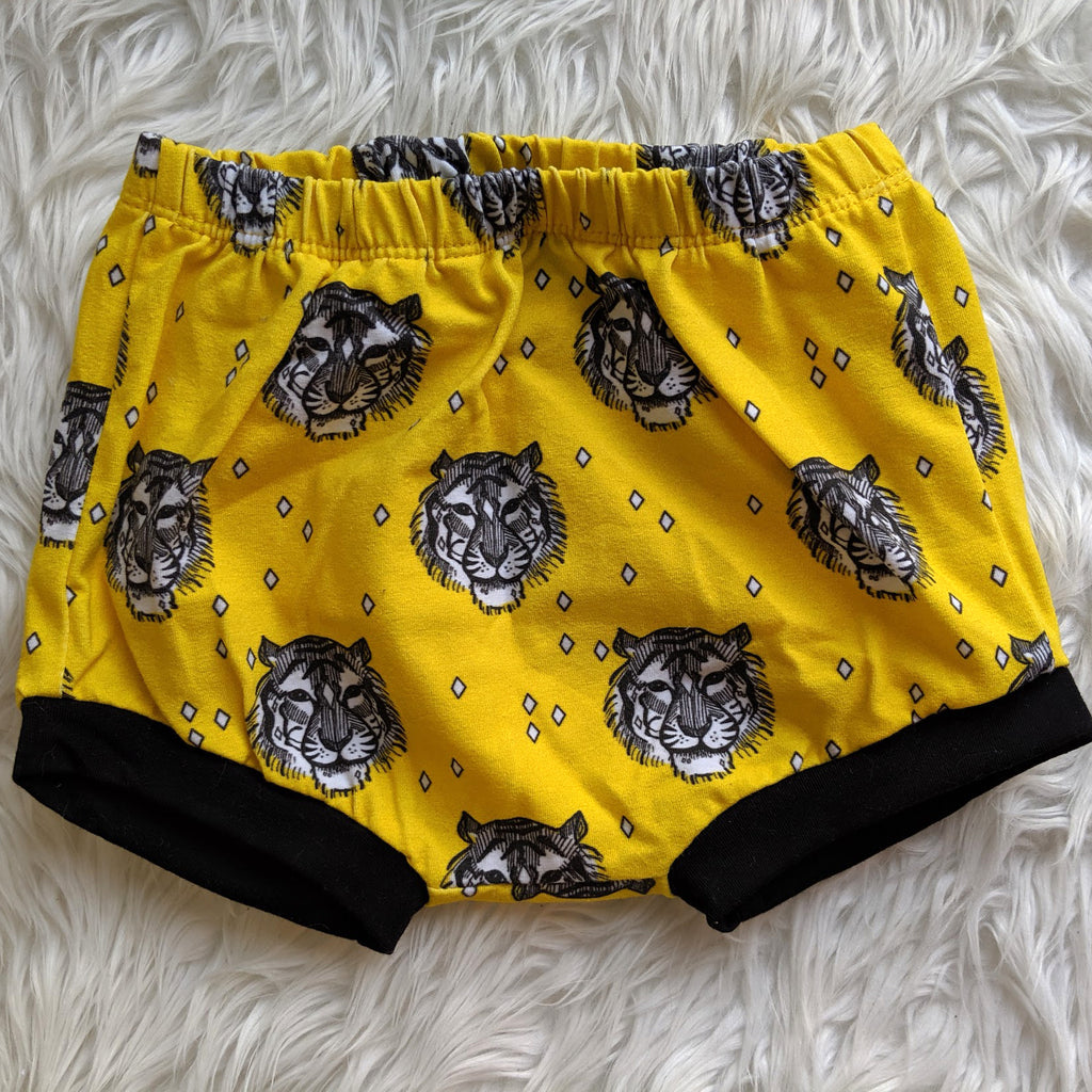 SIZE 2 mustard tigers bummies