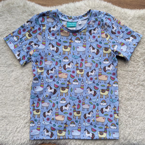 SIZE 5 Llamicorns tshirt