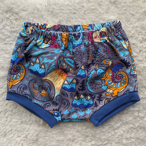 SIZE 2 Mythical creatures blue bummies